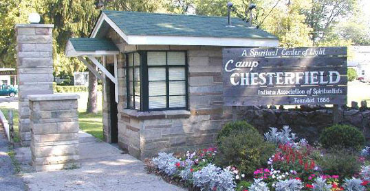 Spiritualist Camp Chesterfield Entrance Gate